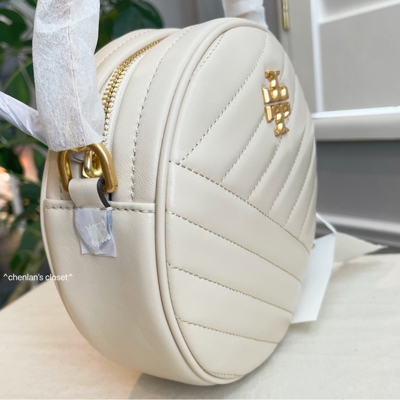 🎀NeW! Tory Burch Kira Chevron Circle Bag - Picture 11 of 17
